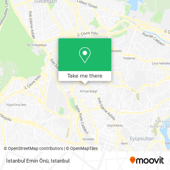 İstanbul Emin Önü map