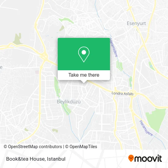Book&tea House map