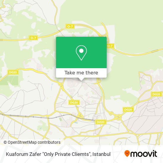 Kuaforum Zafer "Only Private Cliemts" map