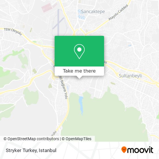 Stryker Turkey map