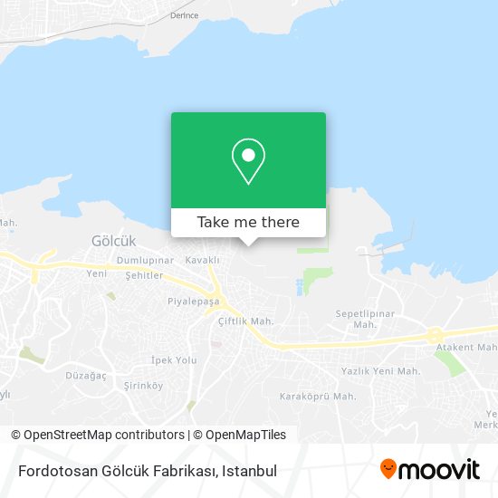 Fordotosan Gölcük Fabrikası map