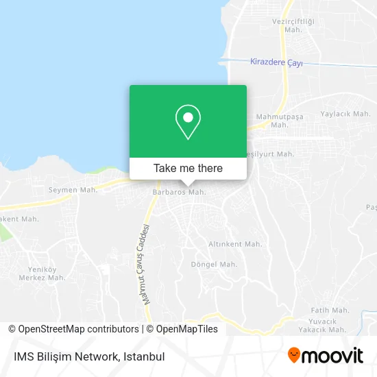 IMS Bilişim Network map