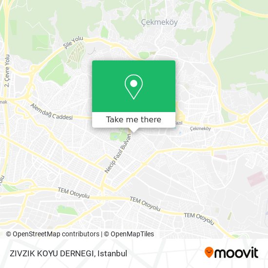 ZIVZIK KOYU DERNEGI map