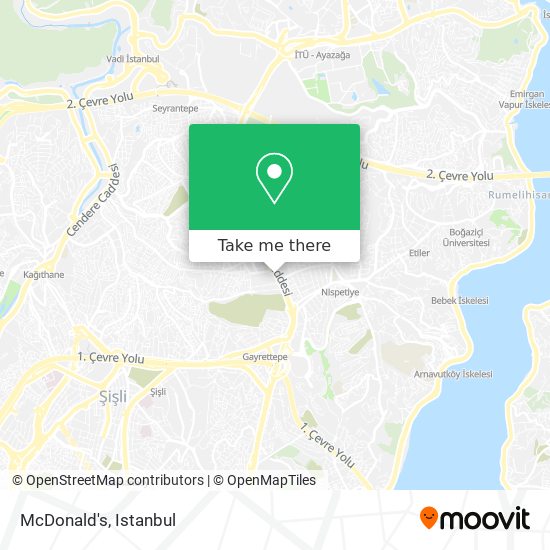 McDonald's map