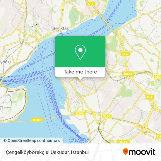 Çengelköybörekçisi Üsküdar map