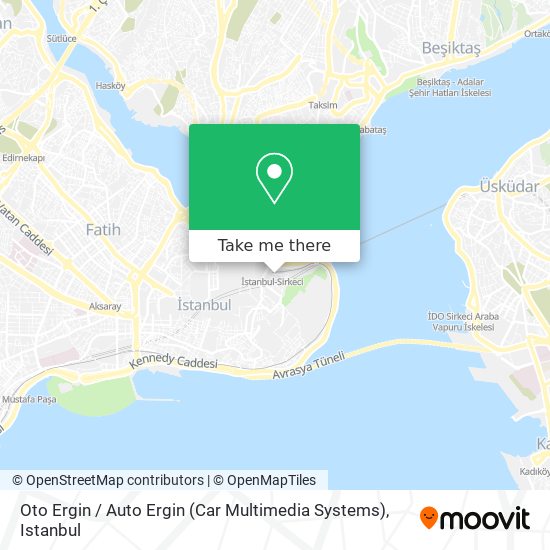 Oto Ergin / Auto Ergin (Car Multimedia Systems) map