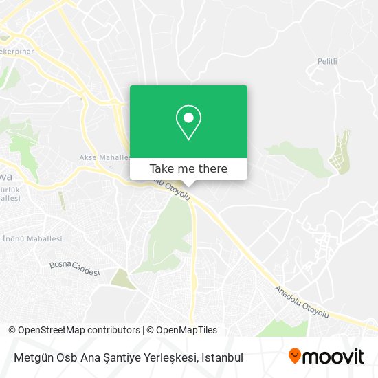 Metgün Osb Ana Şantiye Yerleşkesi map