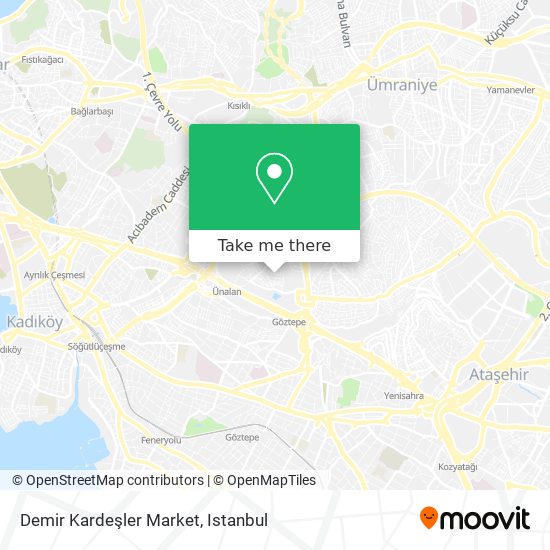 Demir Kardeşler Market map