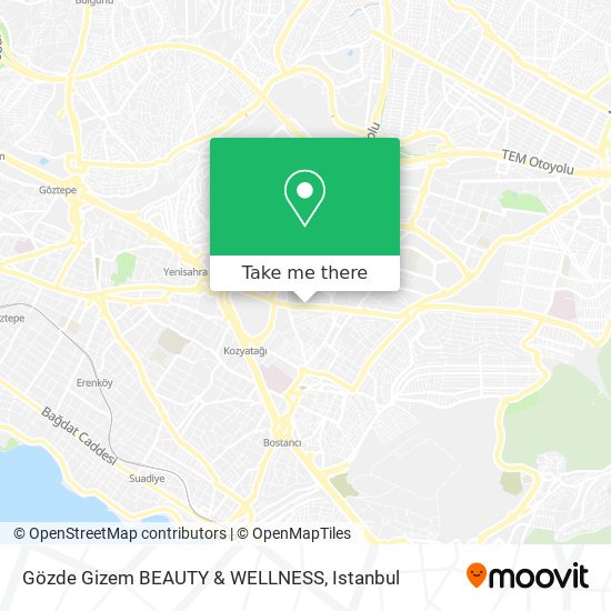 Gözde Gizem BEAUTY & WELLNESS map