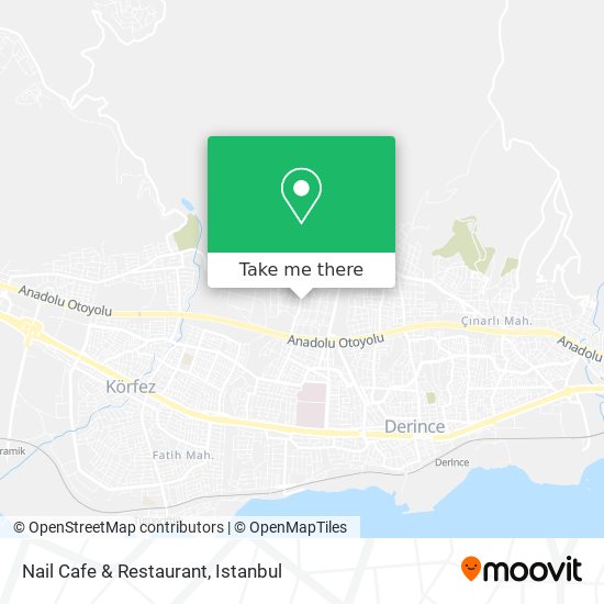 Nail Cafe & Restaurant map