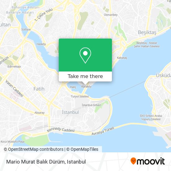 Mario Murat Balık Dürüm map
