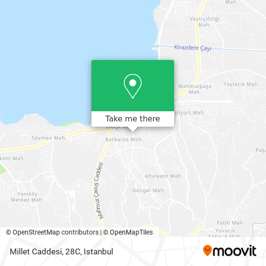 Millet Caddesi, 28C map