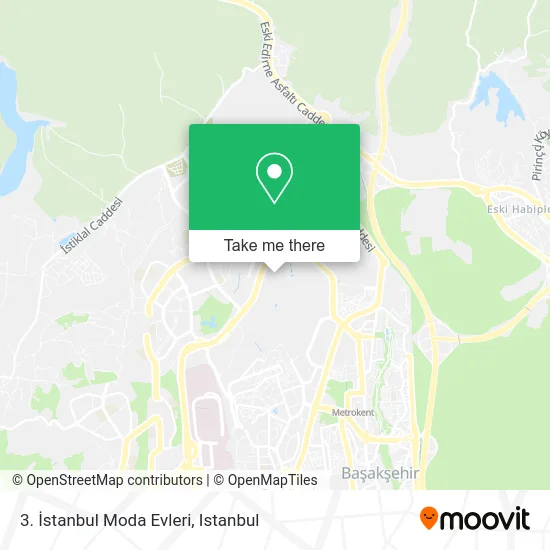 3. İstanbul Moda Evleri map