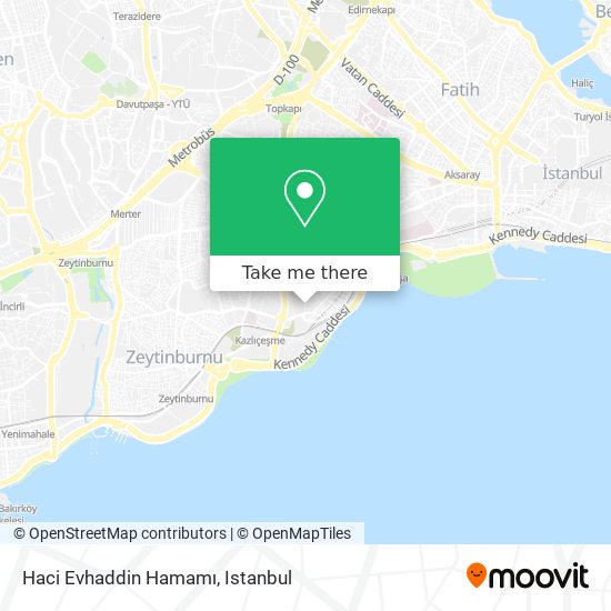 Haci Evhaddin Hamamı map