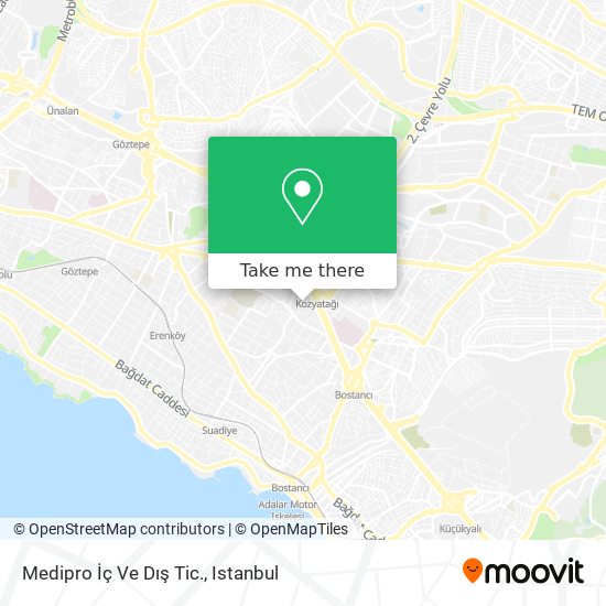Medipro İç Ve Dış Tic. map