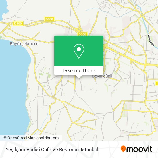 Yeşilçam Vadisi Cafe Ve Restoran map