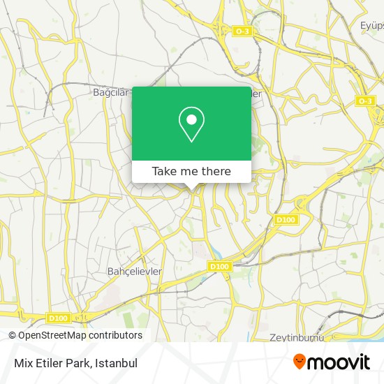 Mix Etiler Park map