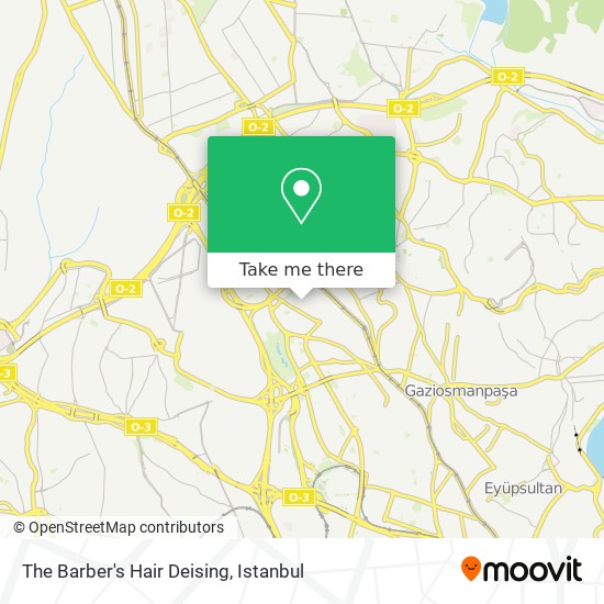 The Barber's Hair Deising map