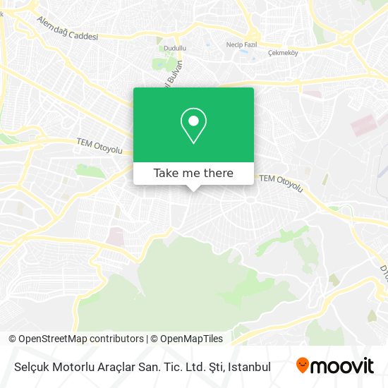 Selçuk Motorlu Araçlar San. Tic. Ltd. Şti map