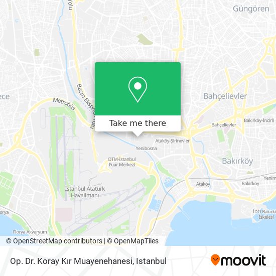 Op. Dr. Koray Kır Muayenehanesi map