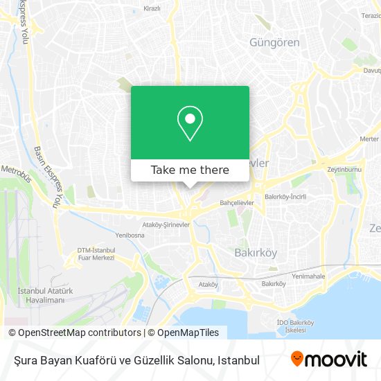 Şura Bayan Kuaförü ve Güzellik Salonu map