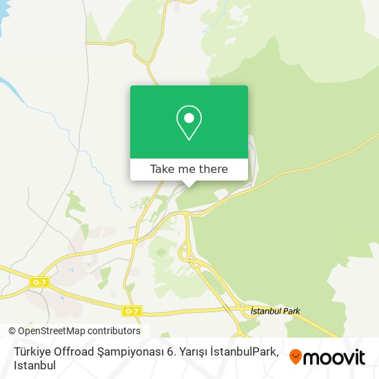 Türkiye Offroad Şampiyonası 6. Yarışı İstanbulPark map