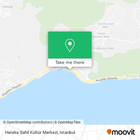 Hereke Sahil Kültür Merkezi map