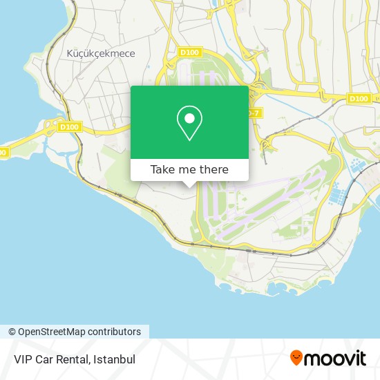 VIP Car Rental map