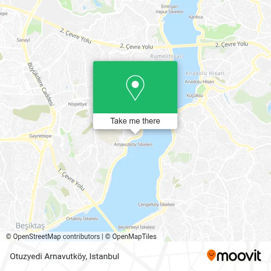 Otuzyedi Arnavutköy map