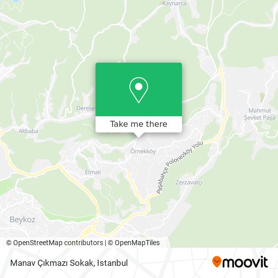 Manav Çıkmazı Sokak map
