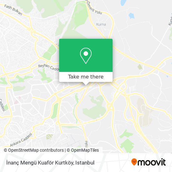 İnanç Mengü Kuaför Kurtköy map