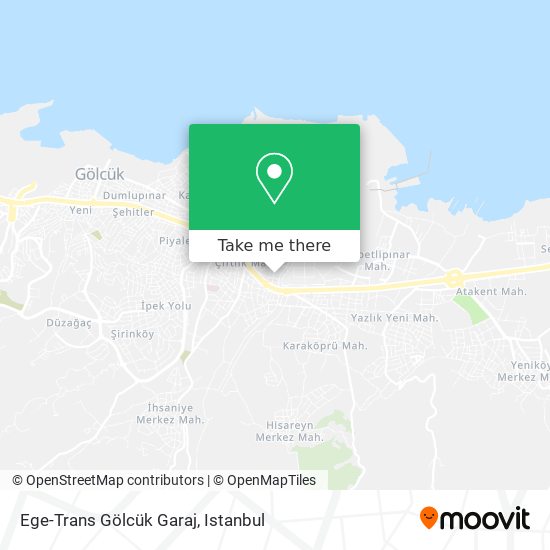 Ege-Trans Gölcük Garaj map