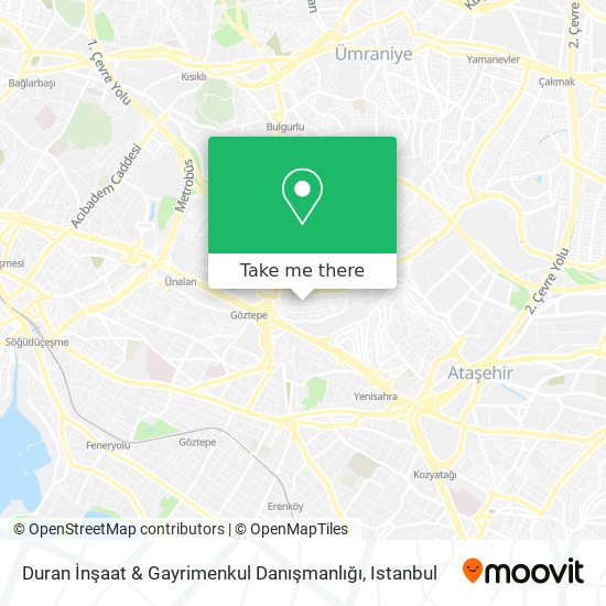 Duran İnşaat & Gayrimenkul Danışmanlığı map