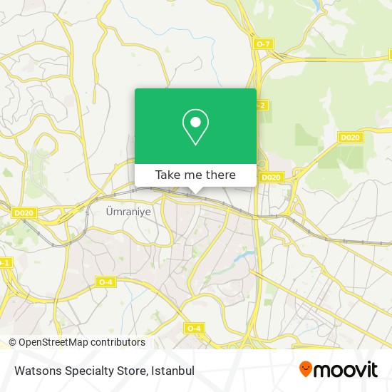 Watsons Specialty Store map