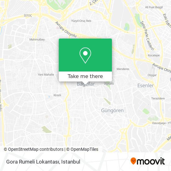 Gora Rumeli Lokantası map