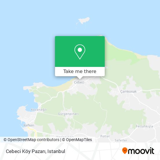 Cebeci Köy Pazarı map