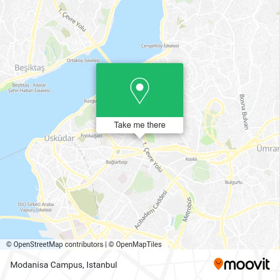 Modanisa Campus map