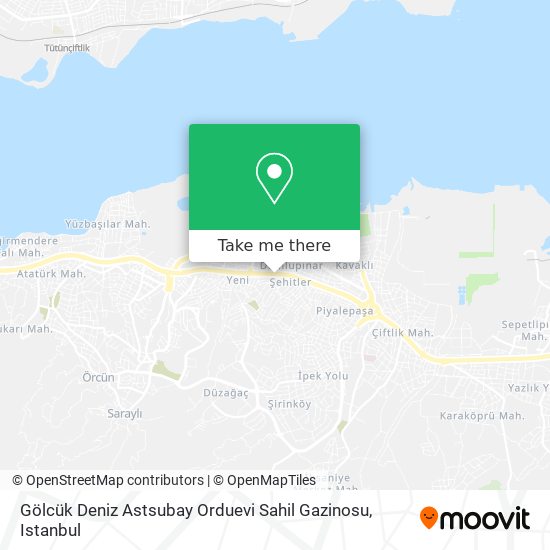 Gölcük Deniz Astsubay Orduevi Sahil Gazinosu map
