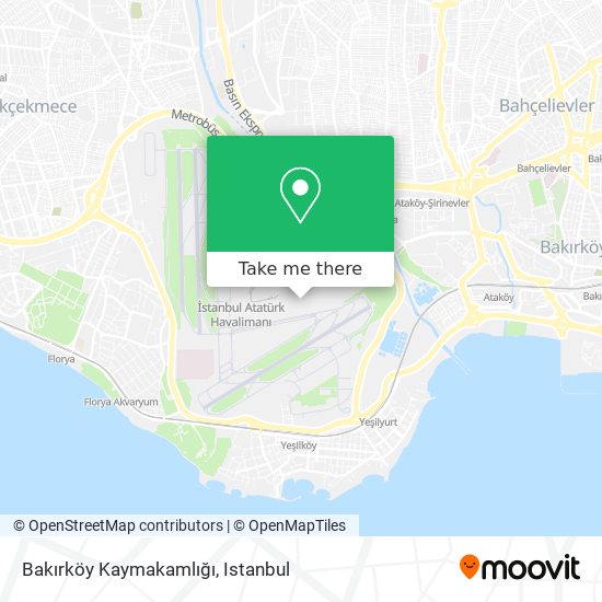 Bakırköy Kaymakamlığı map