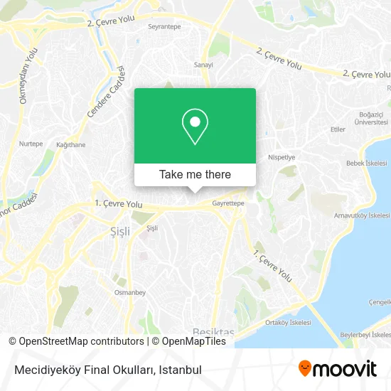 Mecidiyeköy Final Okulları map