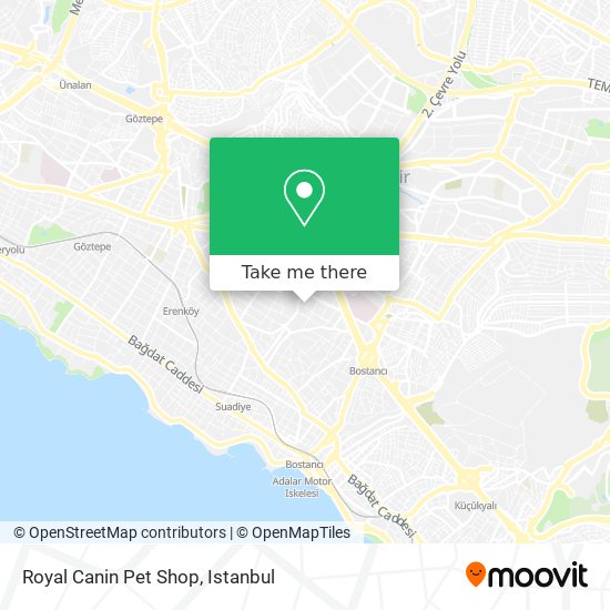 Royal Canin Pet Shop map