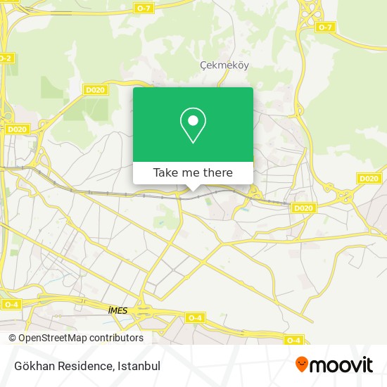 Gökhan Residence map