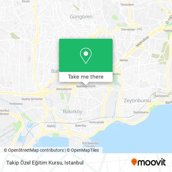Takip Özel Eğitim Kursu map