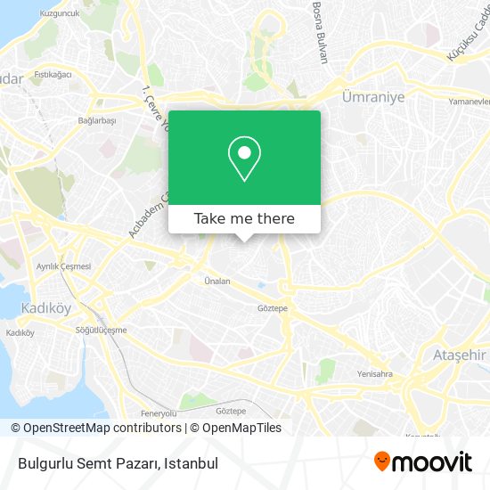 Bulgurlu Semt Pazarı map