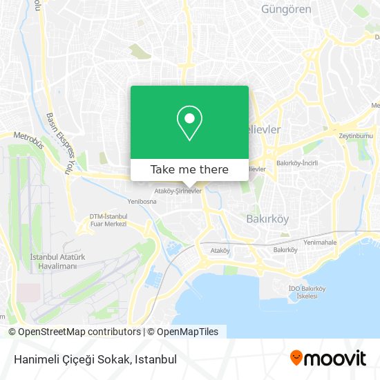 Hanimeli Çiçeği Sokak map