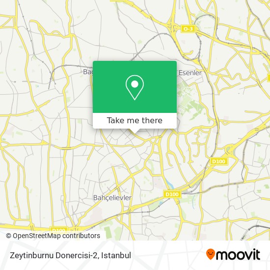 Zeytinburnu Donercisi-2 map