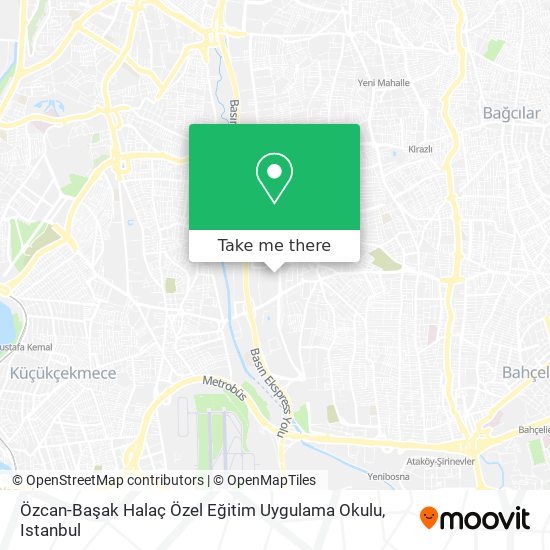 Özcan-Başak Halaç Özel Eğitim Uygulama Okulu map