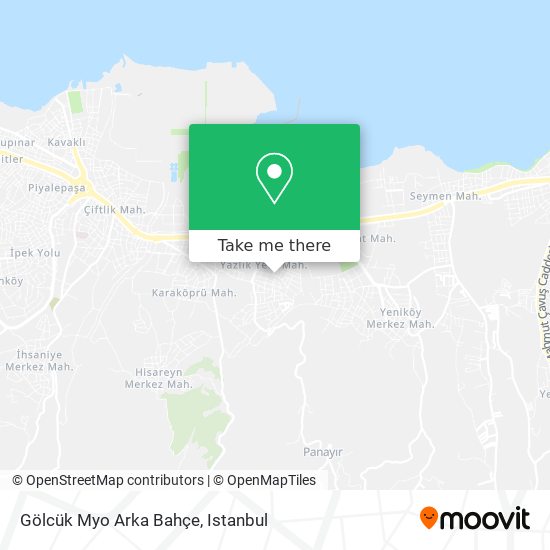 Gölcük Myo Arka Bahçe map