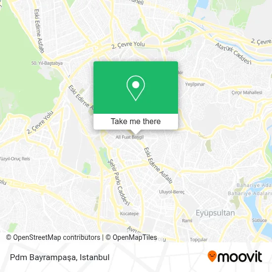 Pdm Bayrampaşa map