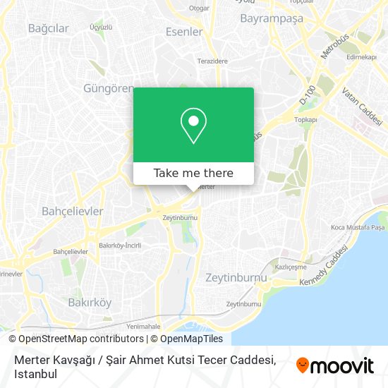 Merter Kavşağı / Şair Ahmet Kutsi Tecer Caddesi map